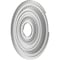 Ekena Millwork Cole PVC Ceiling Medallion (Fits Canopies up to 4 1/2"), Bright Coat Chrome, 16"OD x 3 1/2"ID x 1"P CMP16COBCR - alternate 4